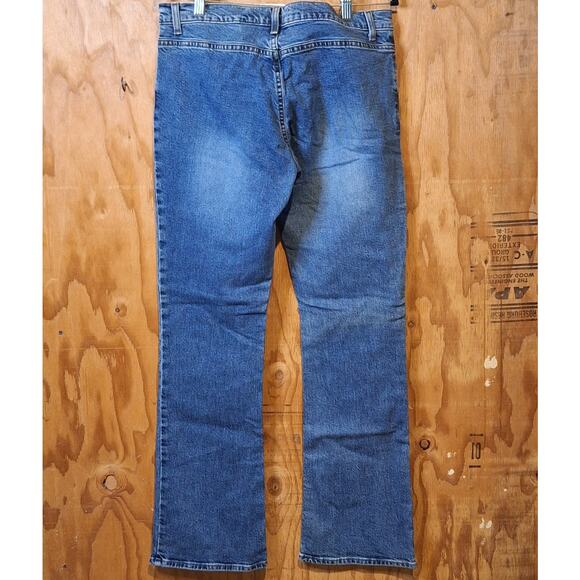 GAP Ultra Low Rise Jeans Women's 12 Straight Leg Medium Wash Classic Normcore - Picture 3 of 8